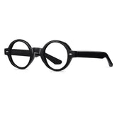 Tyson Vintage TR90 Round Eyeglasses Round Frames Southood Black